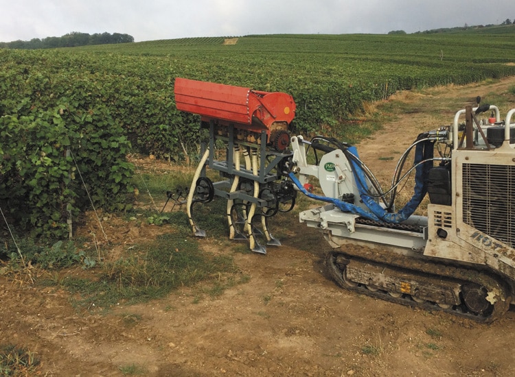 Semis - Travaux mécaniques vignes